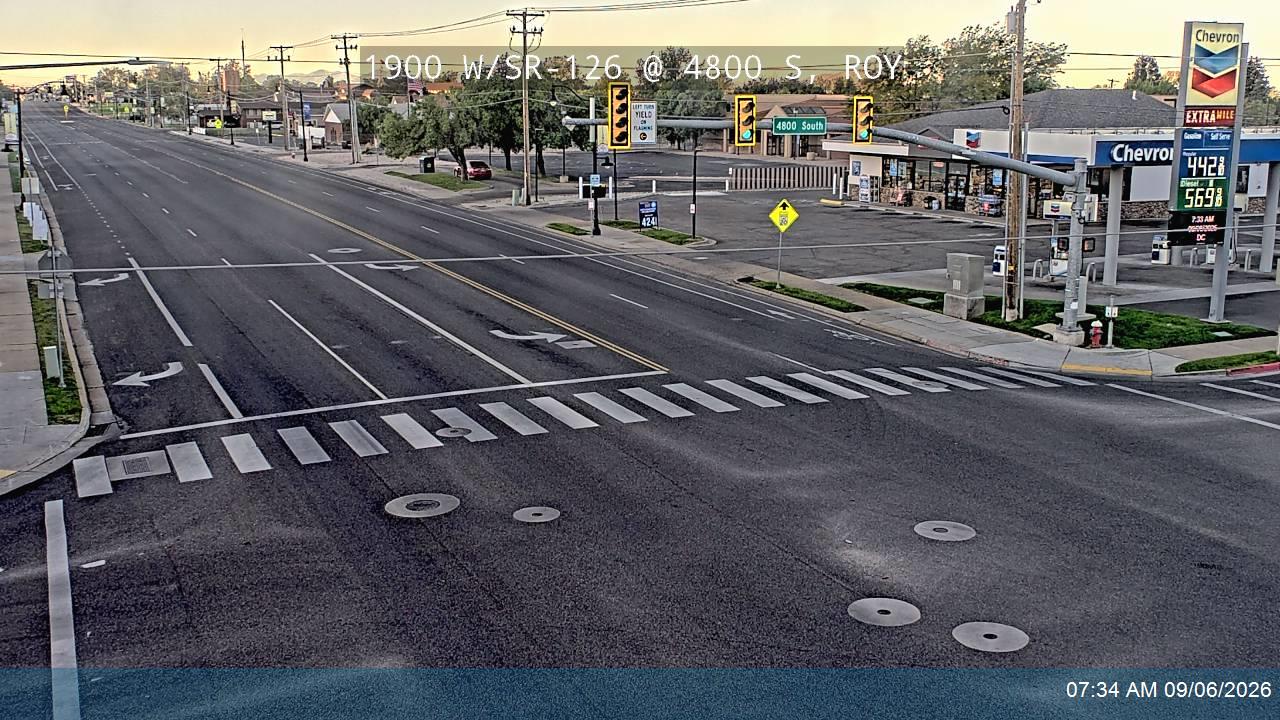 1900 W / SR-126 @ 4800 S, ROY live camera view