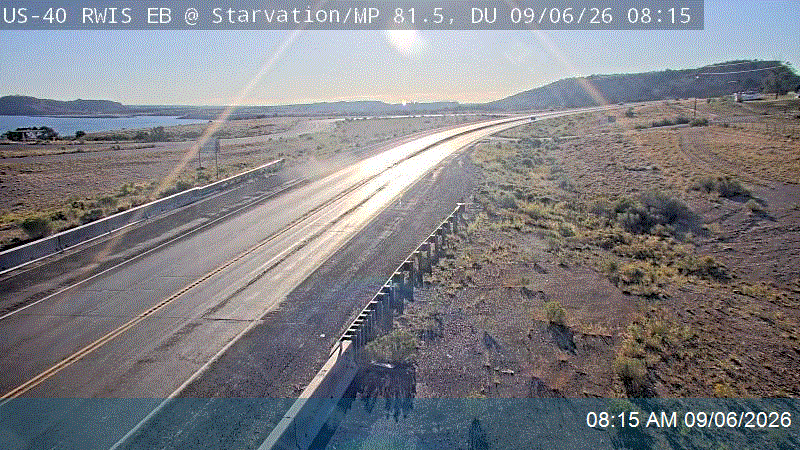 US-40 RWIS EB @ Starvation Reservoir / MP 81.5, DU live camera view