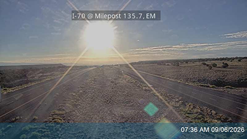 I-70 @ Milepost 135.6, EM live camera view