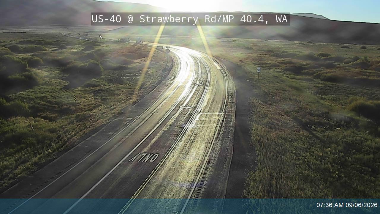 US-40 @ Strawberry Rd / MP 40.4, WA live camera view