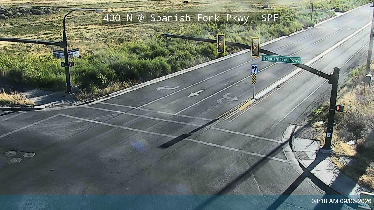 400 N / SR-147 @ Spanish Fork Pkwy / 2550 E, SPF live camera view