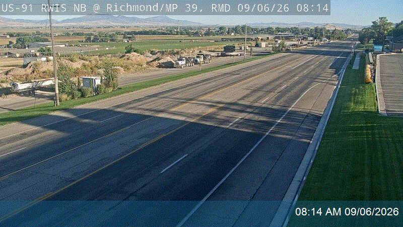 200 W / US-91 RWIS NB @ 700 S / MP 39.05, RMD live camera view