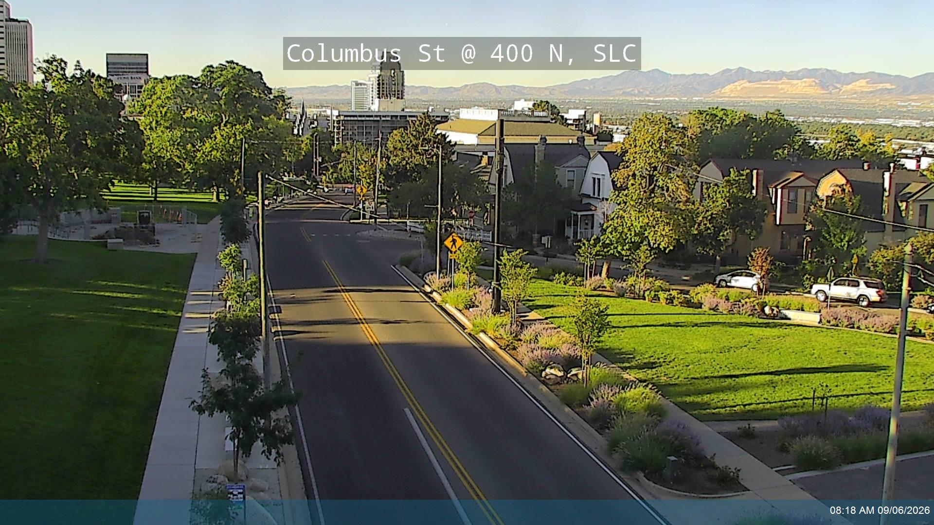 Columbus St / SR-186 @ 400 N / W Capitol St, SLC live camera view