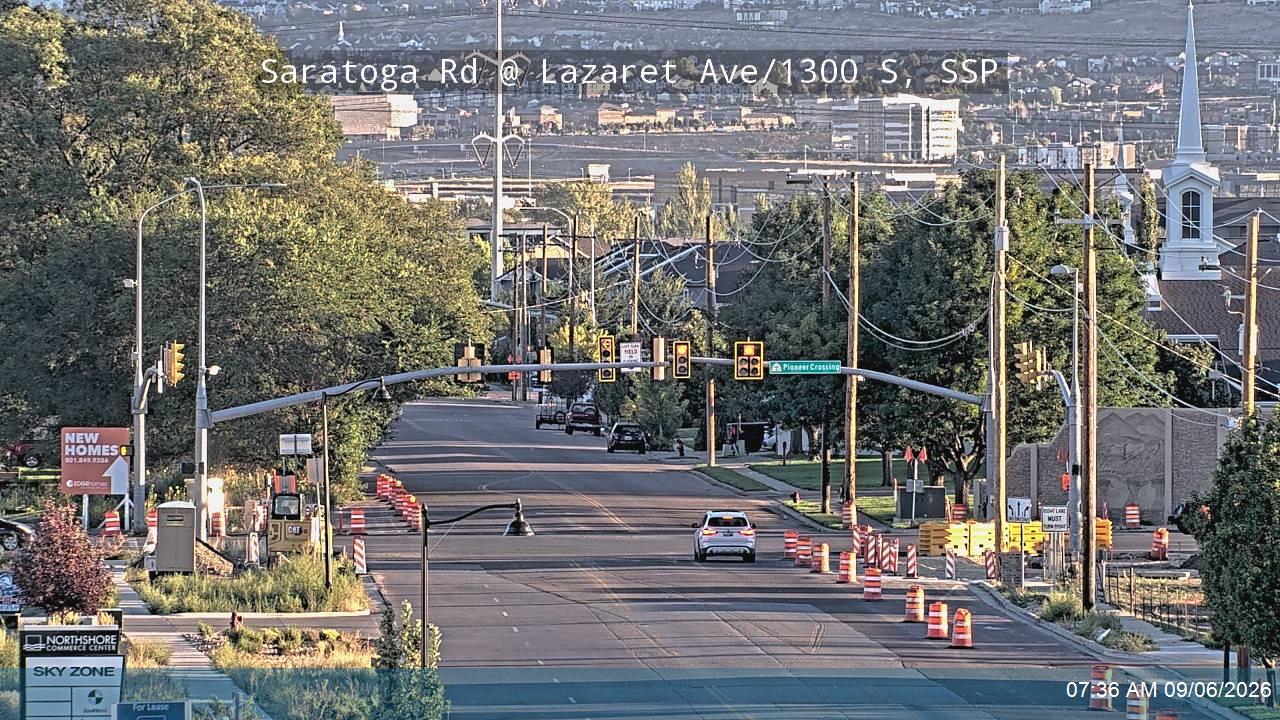 Saratoga Rd @ 1300 S / Lazaret Ave, SSP live camera view