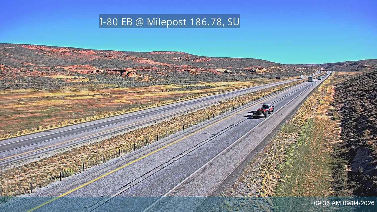 I-80 EB @ Milepost 186.78, SU live camera view