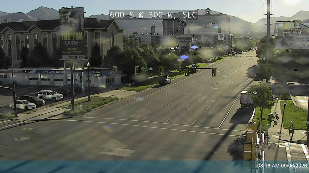 300 W / John Stockton Dr @ 600 S, SLC live camera view
