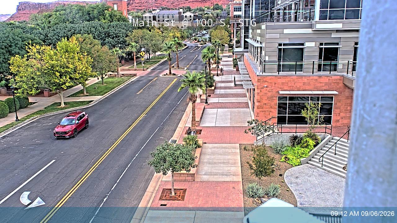 Main St @ 100 S, STG live camera view