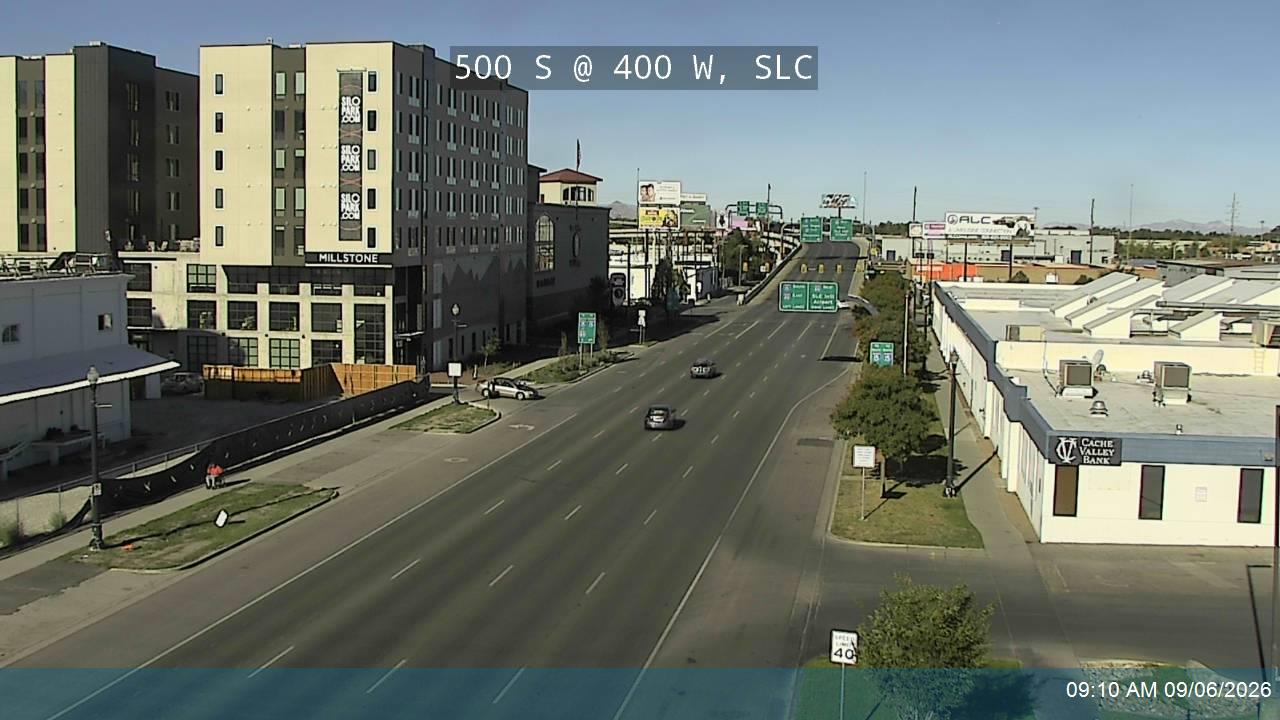 500 S / SR-269 @ 400 W, SLC live camera view