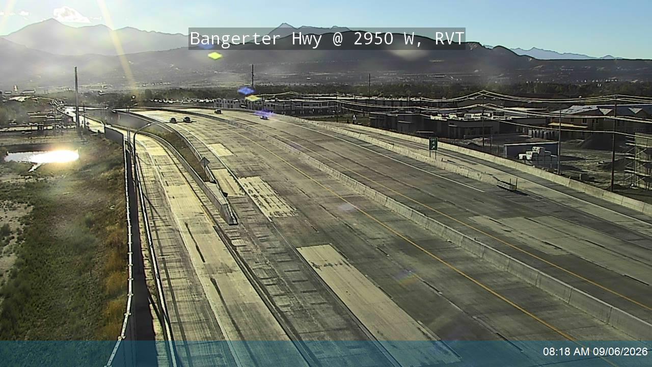 Bangerter Hwy / SR-154 @ 2950 W / MP 4.27, RVT live camera view
