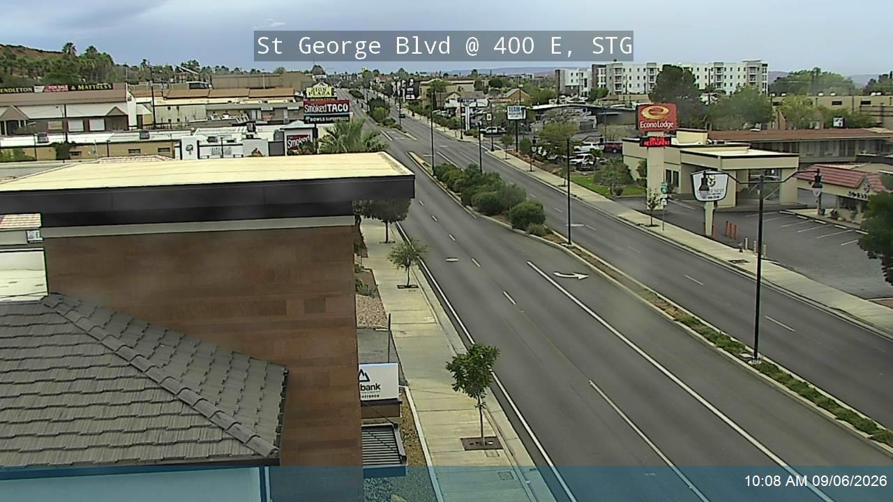 St George Blvd / SR-34 @ 400 E, STG live camera view