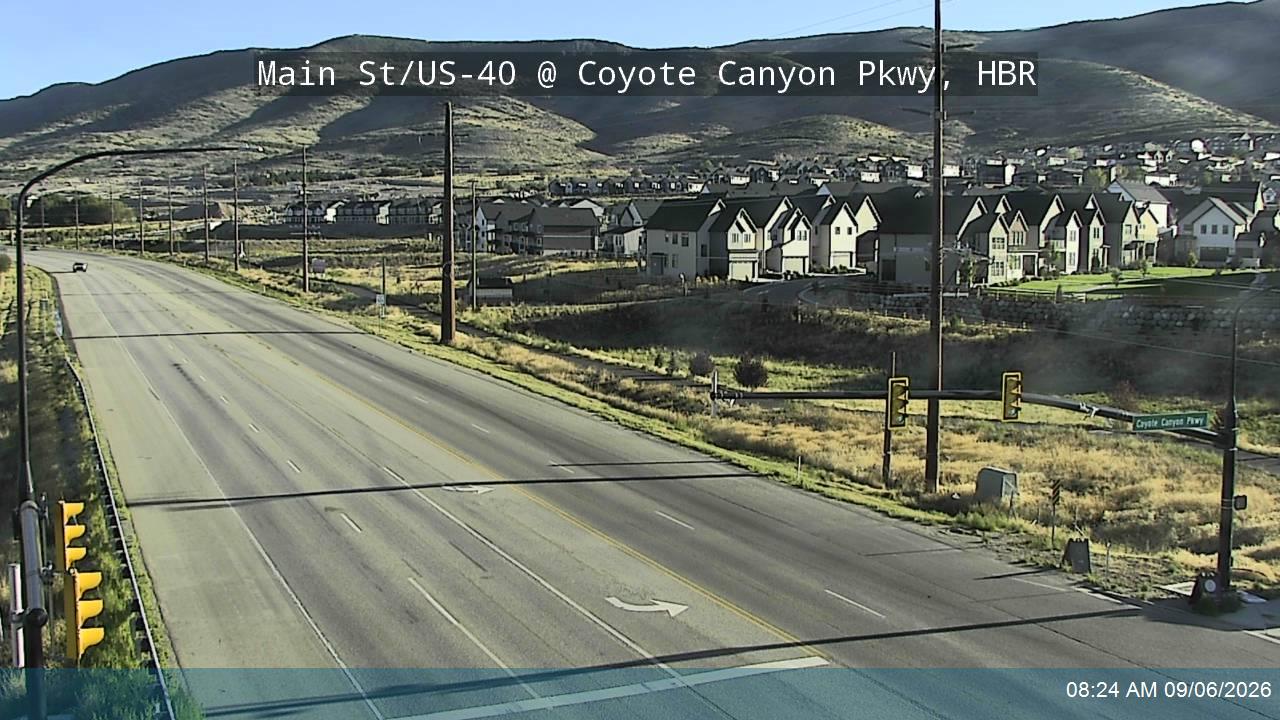 Main St / US-40 @ Coyote Canyon Pkwy, HBR live camera view