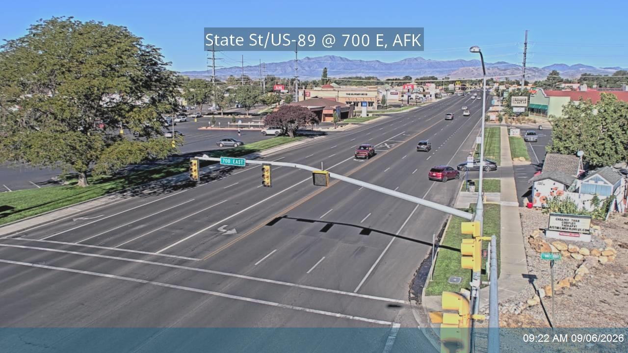 State St / US-89 @ 700 E, AFK live camera view