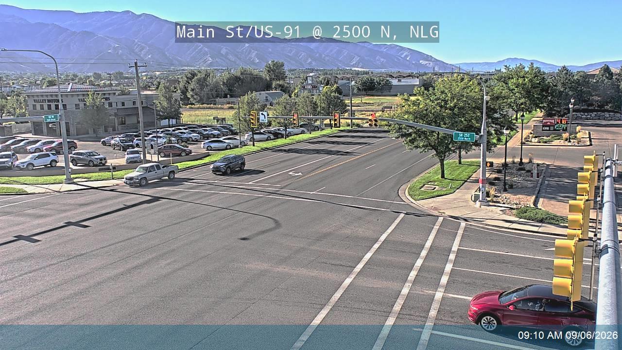Main St / US-91 @ 2500 N / SR-252, NLG live camera view