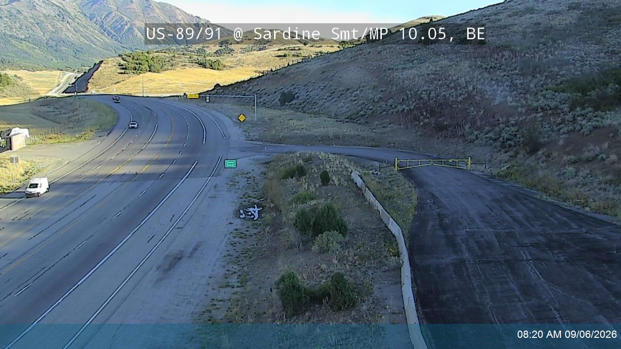 US-89/91 @ Sardine Summit / MP 10.05, BE live camera view