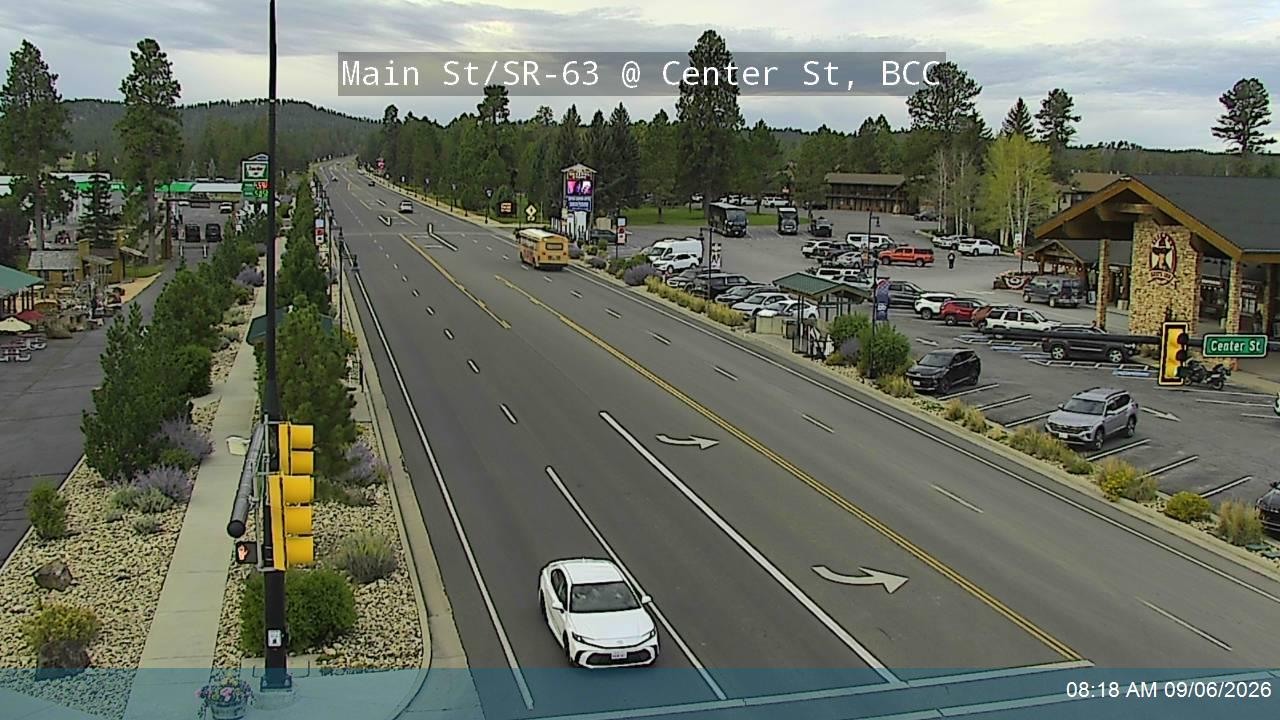 Main St / SR-63 @ Center St, BCC live camera view