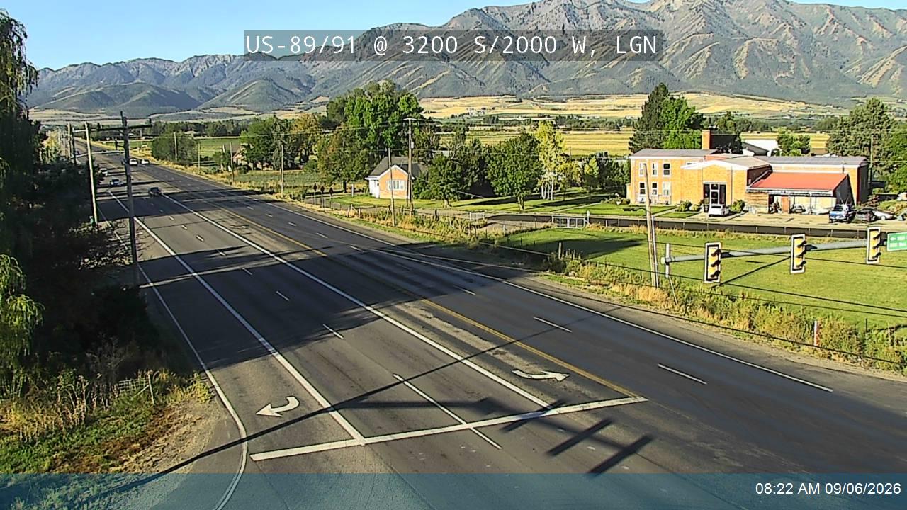 US-89/91 @ 3200 S / 2000 W, LGN live camera view