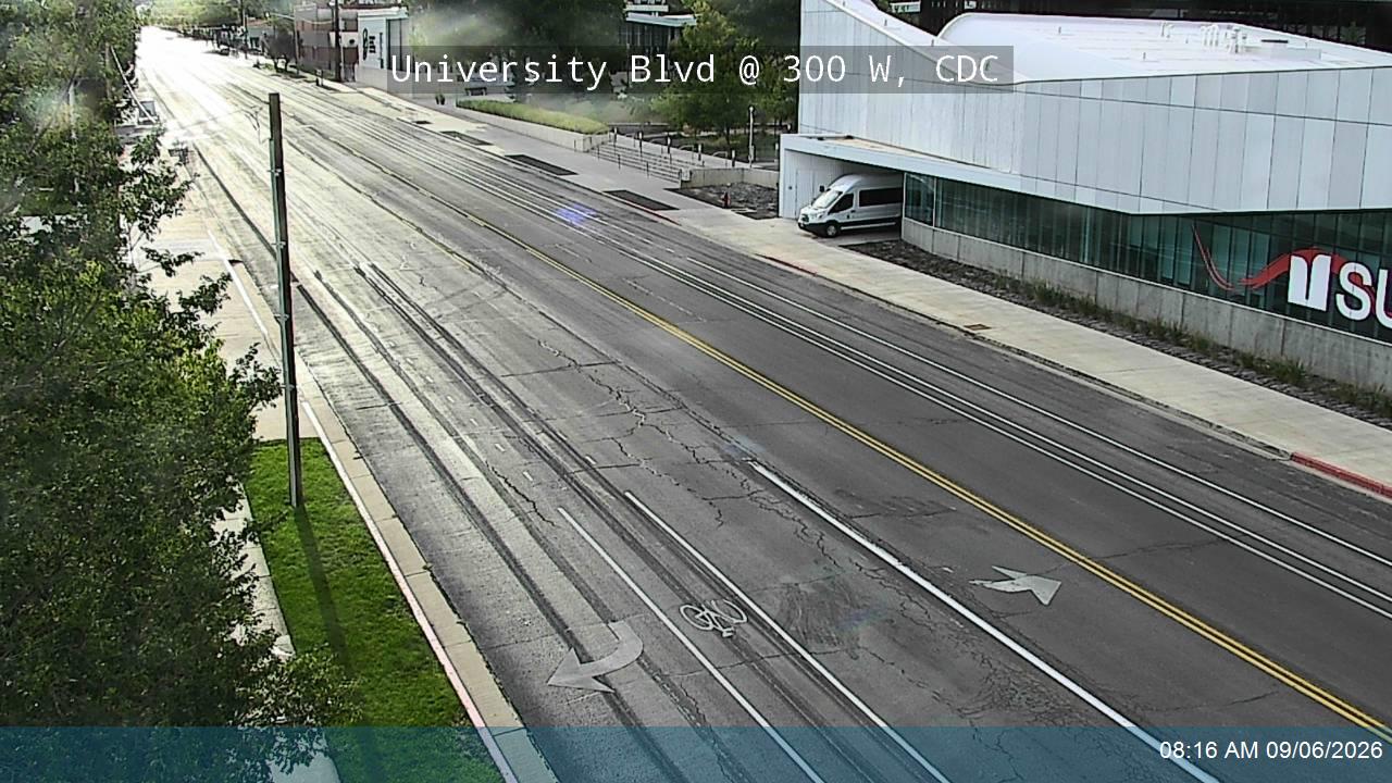University Blvd / Center St / SR-289 @ 300 W, CDC live camera view