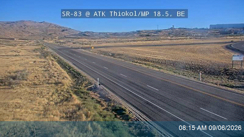 SR-83 @ ATK Thiokol / MP 18.5, BE live camera view