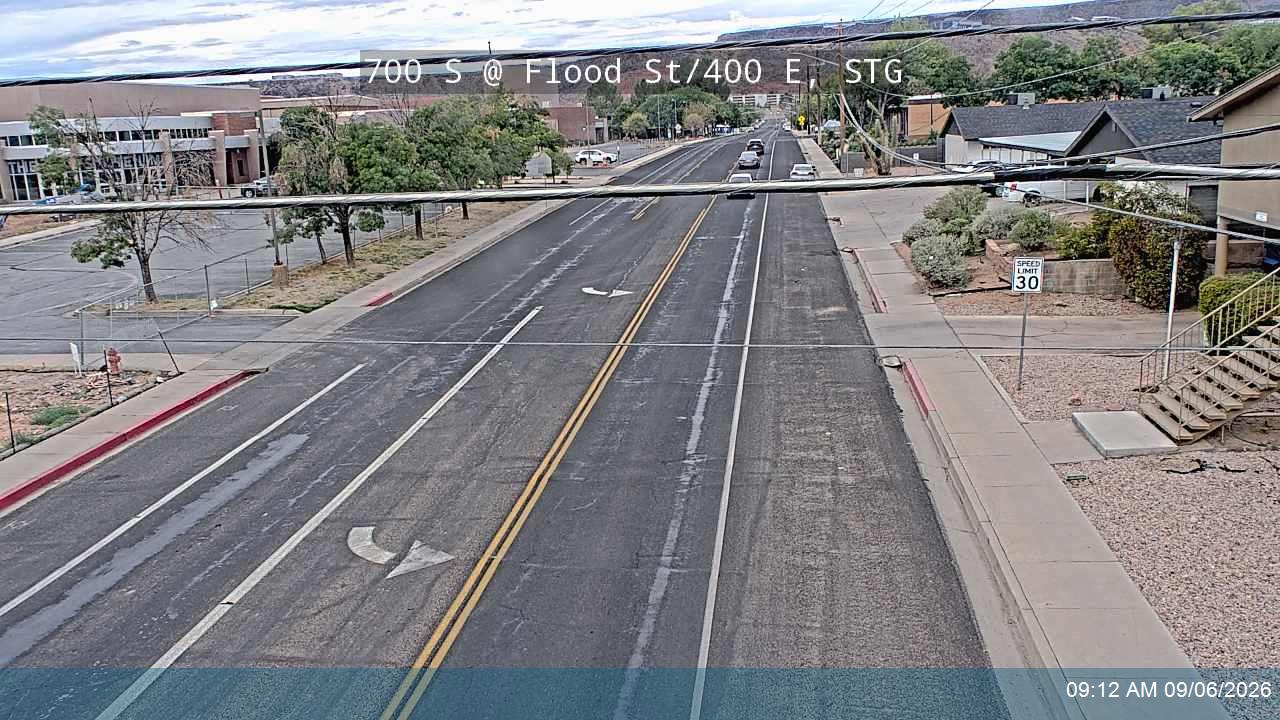700 S @ Flood St / 400 E, STG live camera view