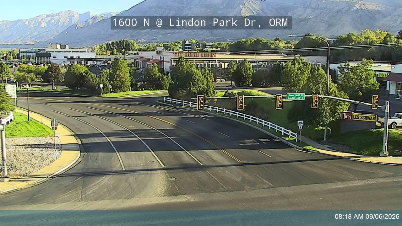 1600 N/ORM / 600 S/LDN / SR-241 @ Lindon Park Dr, ORM live camera view
