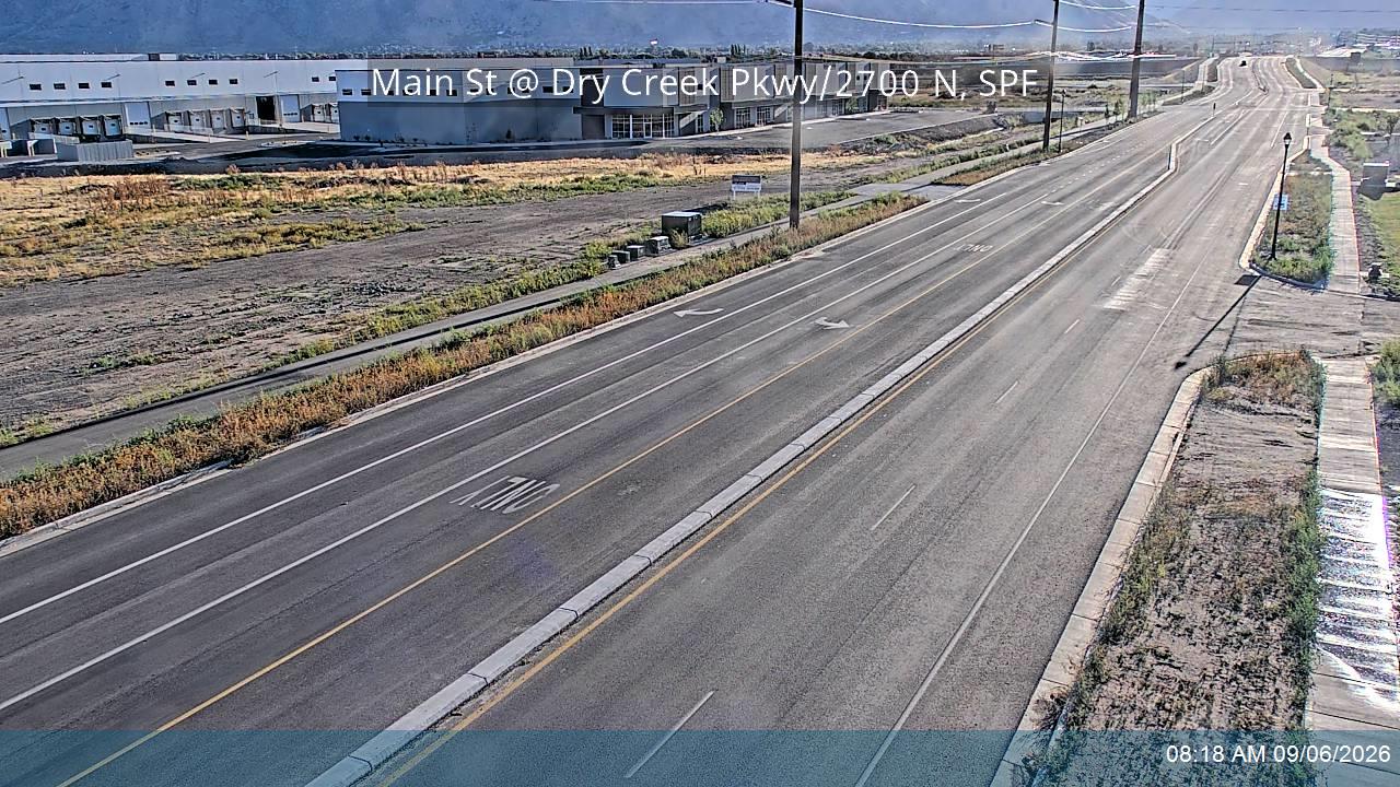 Main St / SR-156 @ 2700 N / Dry Creek Pkwy, SPF live camera view