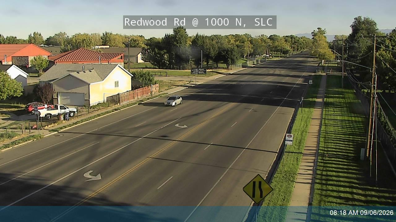 Redwood Rd / SR-68 @ 1000 N, SLC live camera view