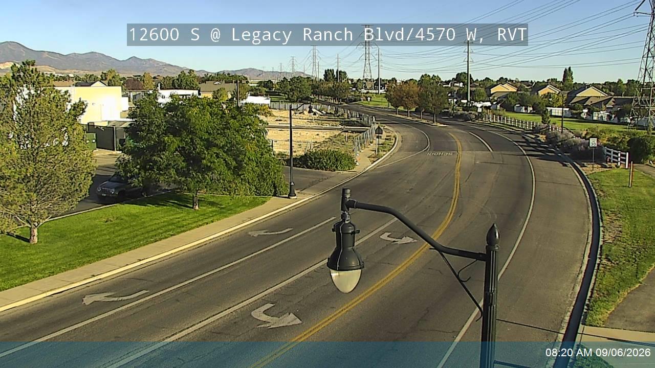 12600 S @ Legacy Ranch Blvd / 4570 W, RVT live camera view