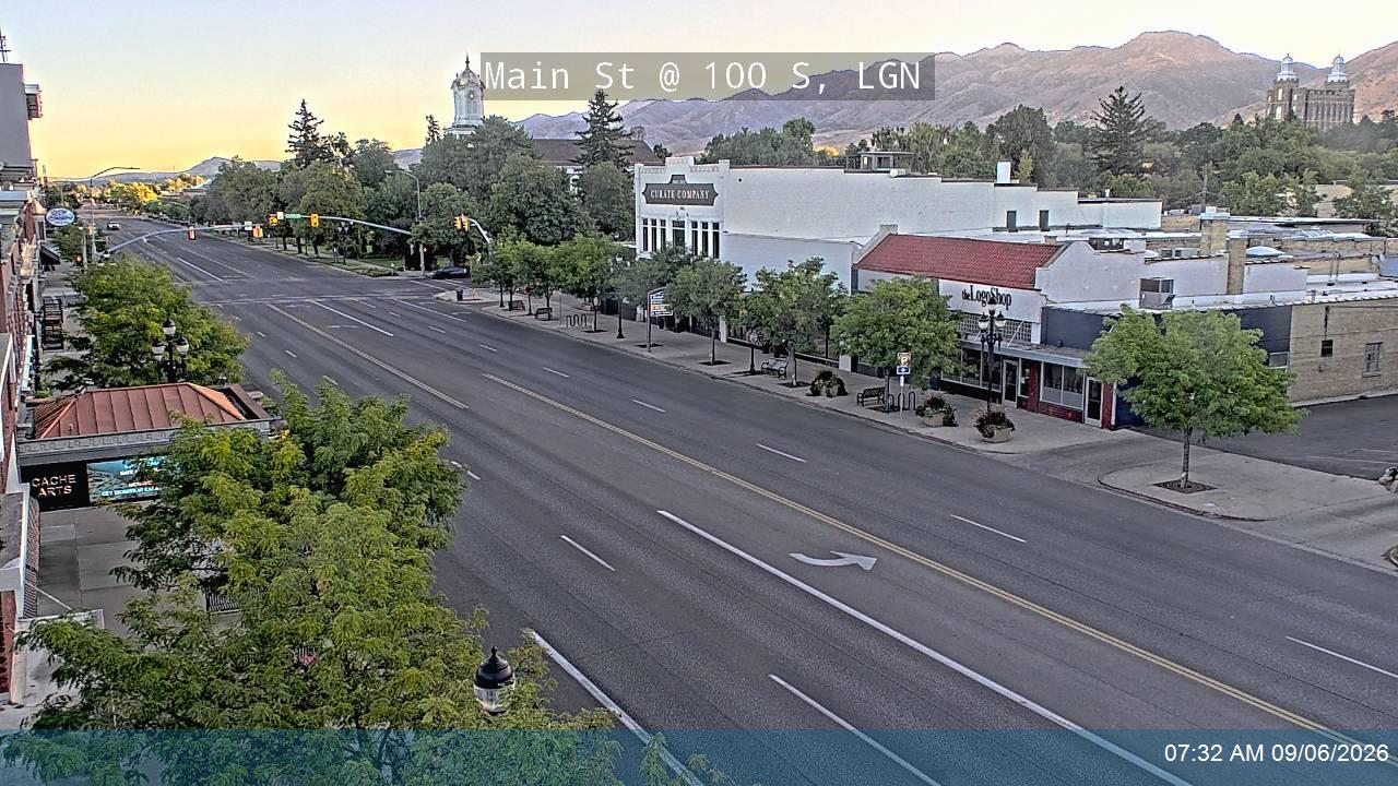 Main St / US-89/91 @ 100 S, LGN live camera view