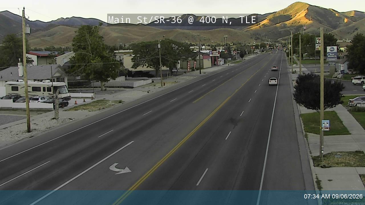 Main St / SR-36 @ 400 N, TLE live camera view