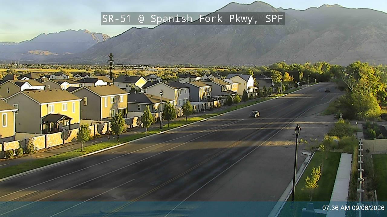 SR-51 @ Spanish Fork Pkwy, SPF live camera view