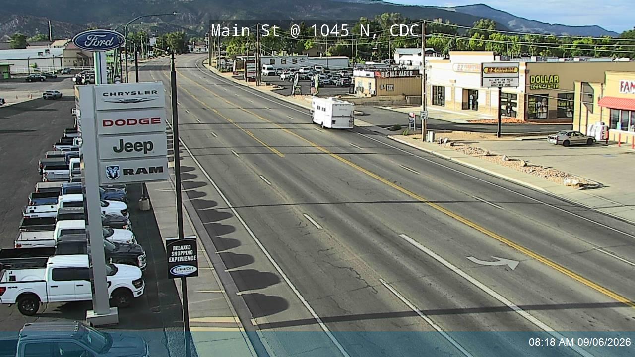 Main St / SR-130 @ 1045 N / Knoll St, CDC live camera view