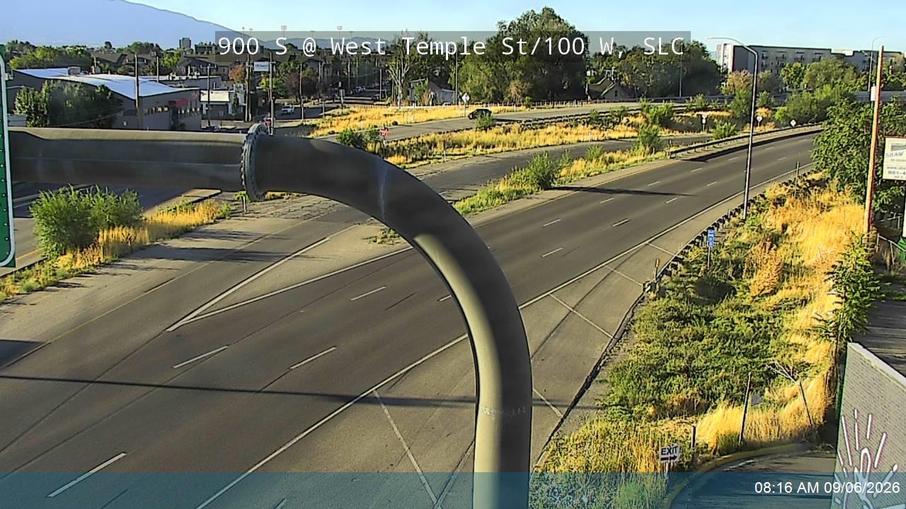 900 S @ West Temple St / 100 W, SLC live camera view