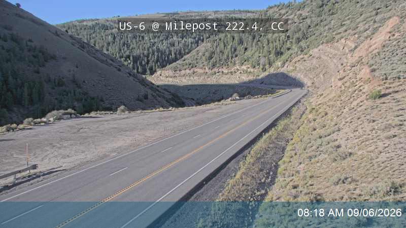 US-6 WB @ Milepost 222.3, CC live camera view
