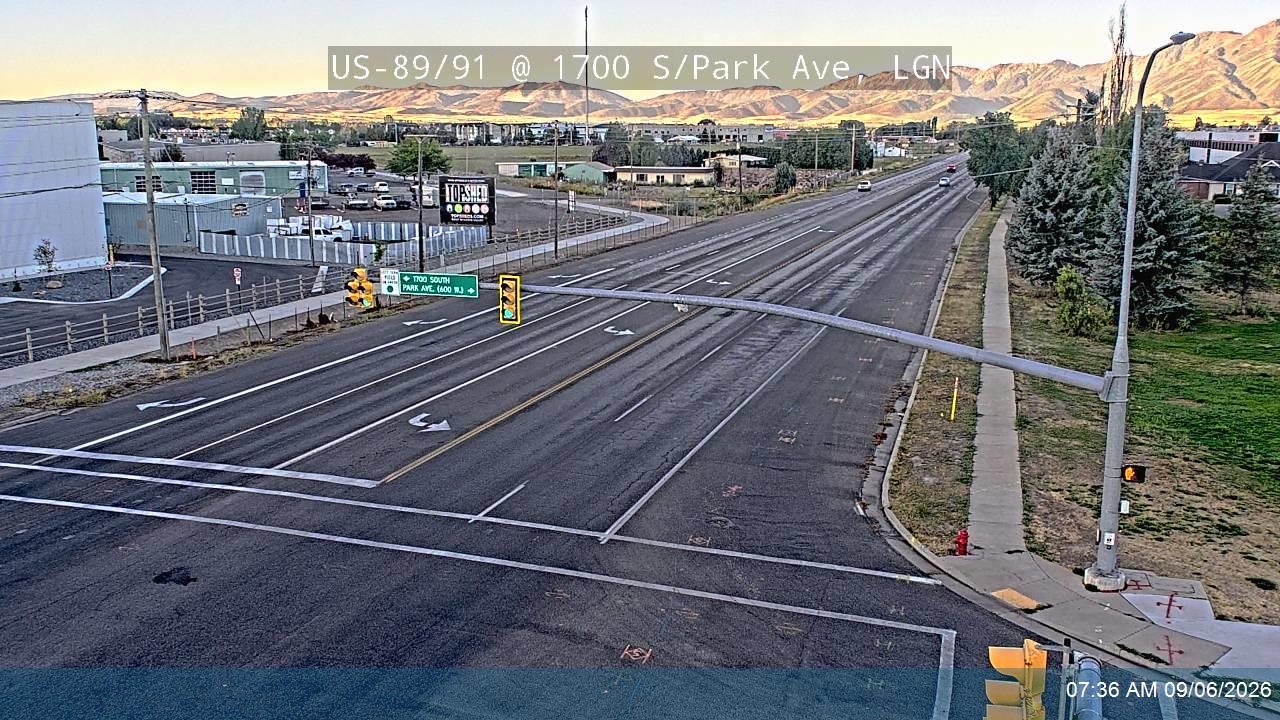 US-89/91 @ 1700 S / Park Ave / 600 W, LGN live camera view
