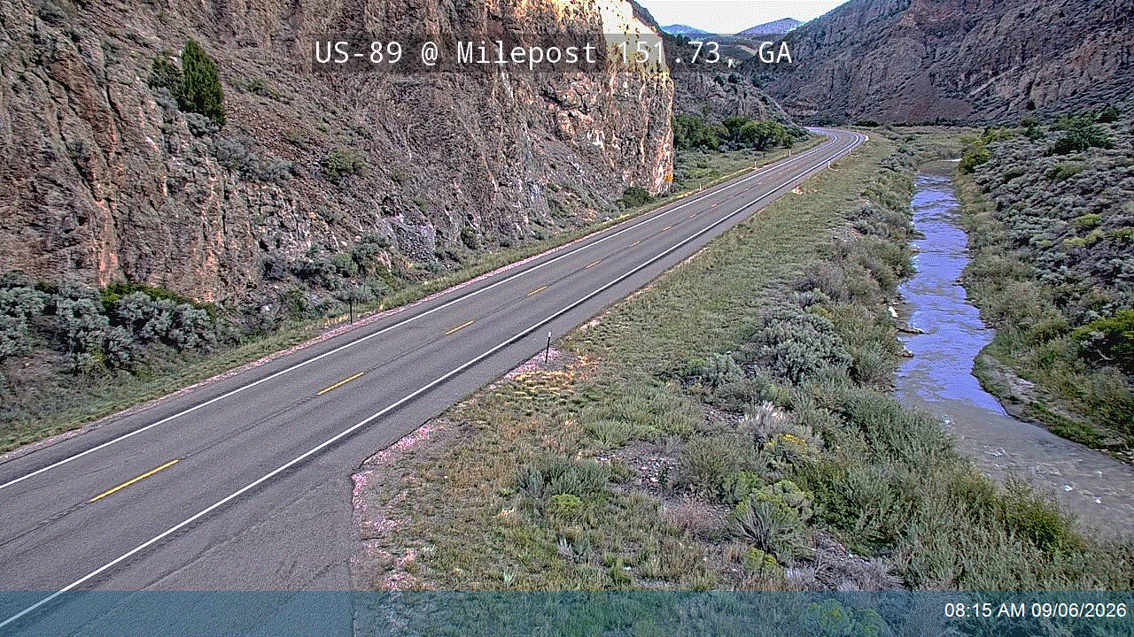 US-89 @ Milepost 151.73, GA live camera view