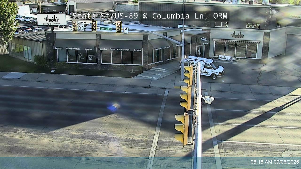 State St / US-89 @ Columbia Ln, ORM live camera view