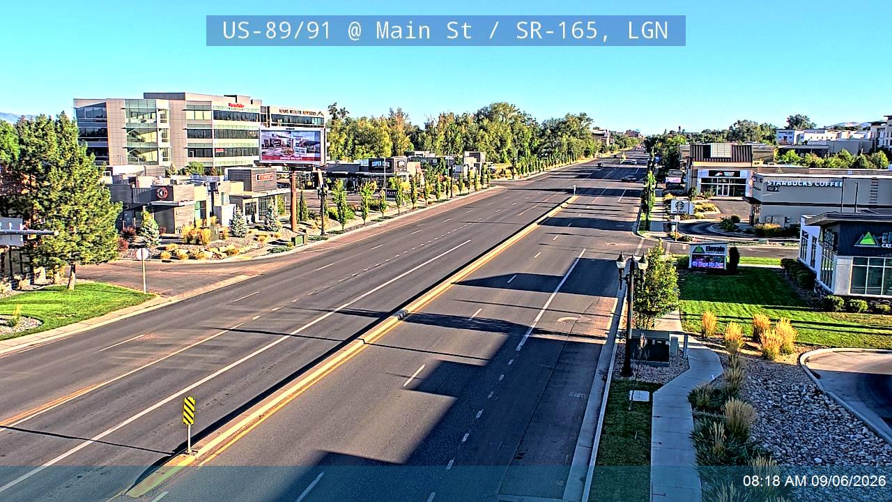 US-89/91 @ Main St / SR-165, LGN live camera view