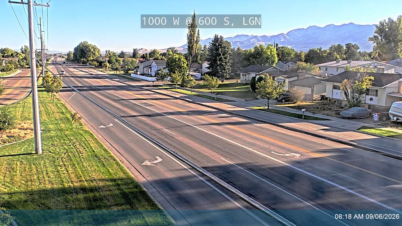 1000 W / SR-252 @ 600 S / Mendon Rd, LGN live camera view