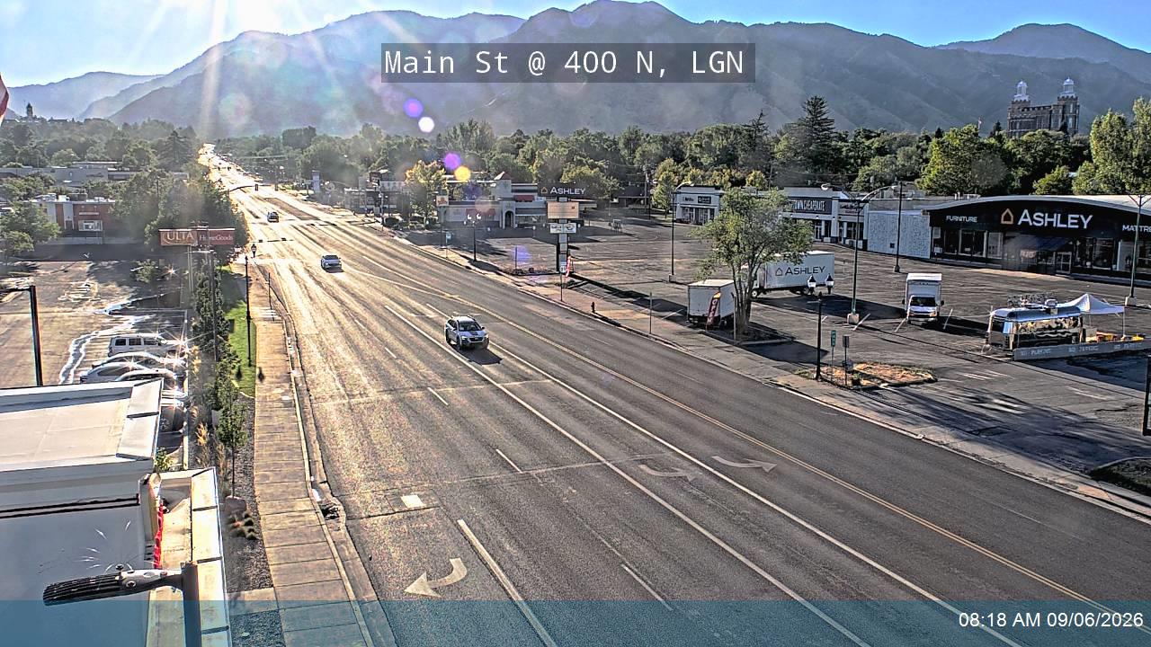 Main St / US-89/91 @ 400 N / US-89, LGN live camera view
