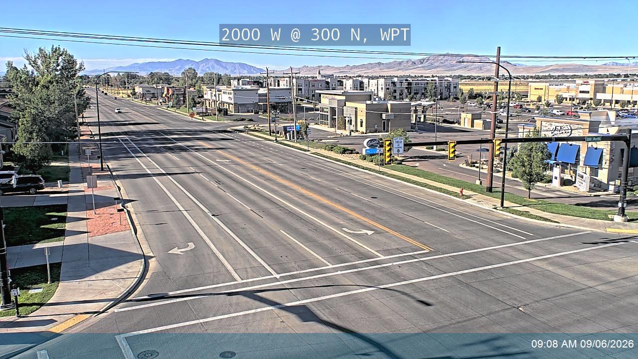 2000 W / Midland Dr / SR-108 @ 300 N / SR-107, WPT live camera view