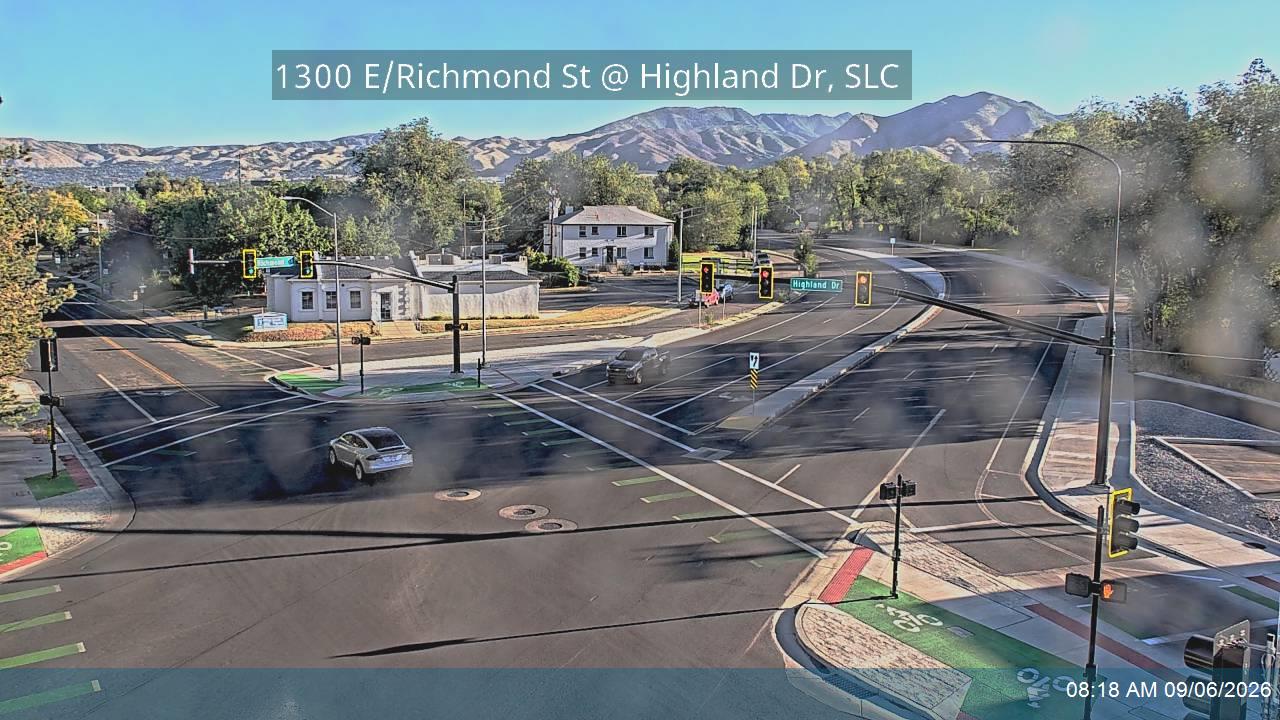 1300 E @ Highland Dr, SLC live camera view