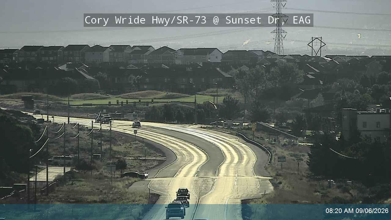 Cory Wride Hwy / SR-73 @ Sunset Dr, EAG live camera view