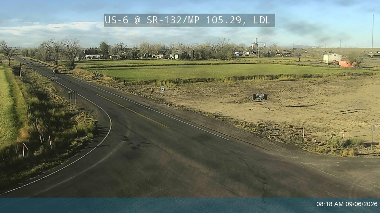 US-6 @ SR-132 / MP 105.29, LDL live camera view