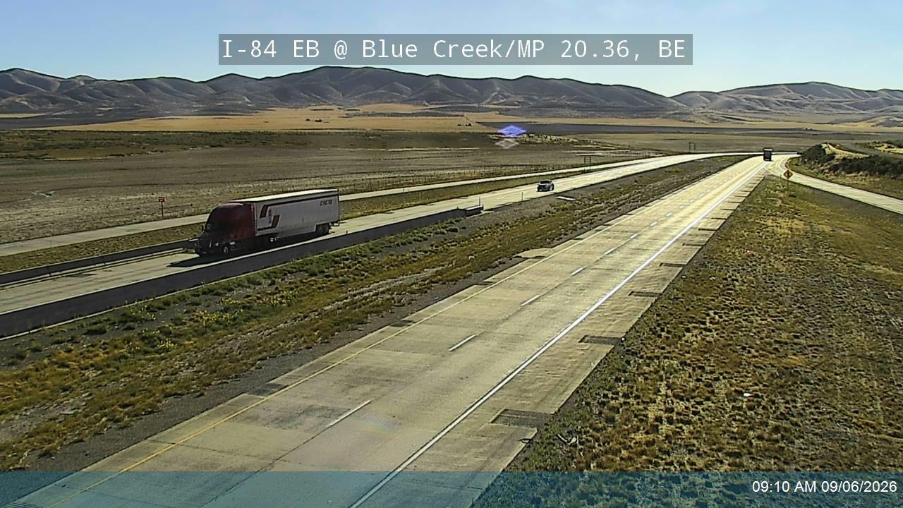 I-84 EB @ Blue Creek / MP 20.36, BE live camera view