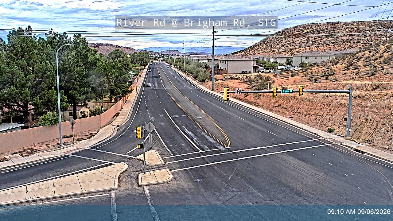 River Rd @ Brigham Rd, STG live camera view