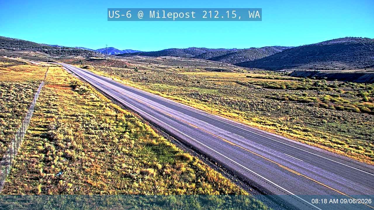 US-6 @ Milepost 212.15, WA live camera view