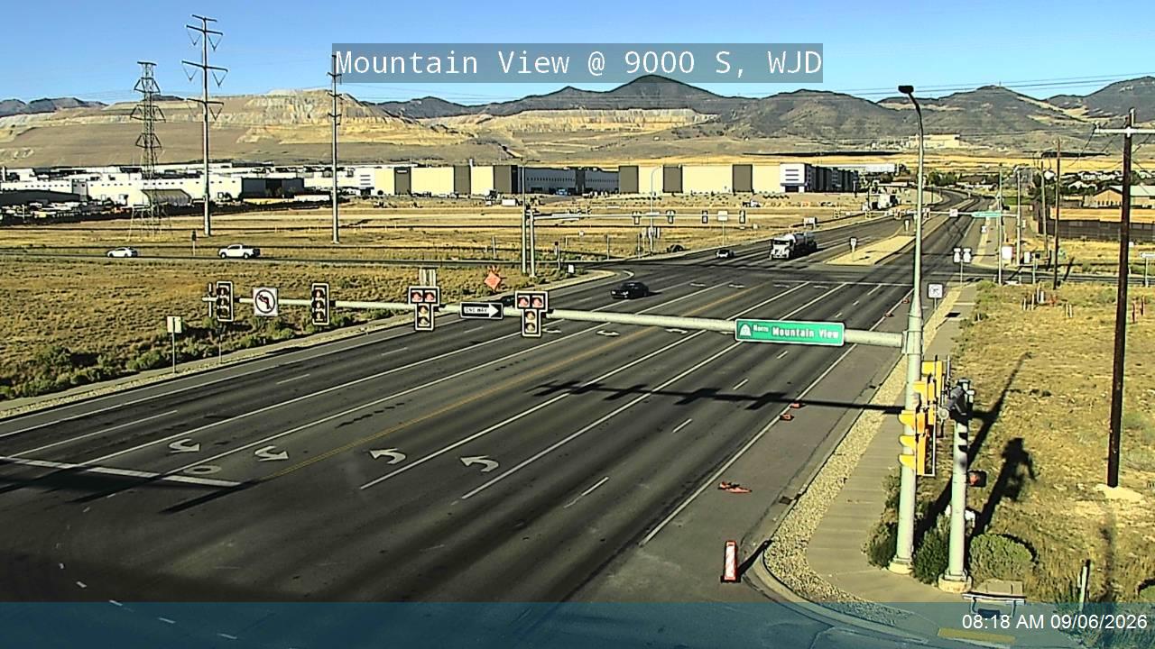 Mountain View / SR-85 NB @ 9000 S / SR-209, WJD live camera view