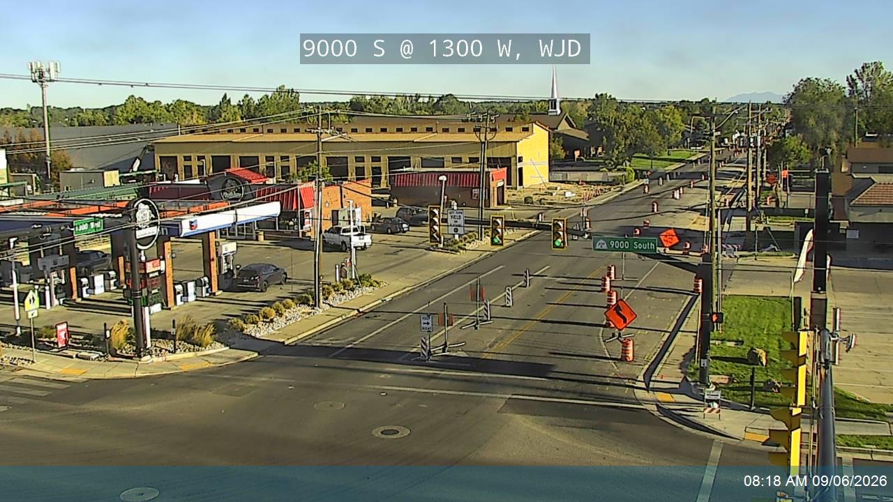 9000 S / SR-209 @ 1300 W / Temple Dr, WJD live camera view
