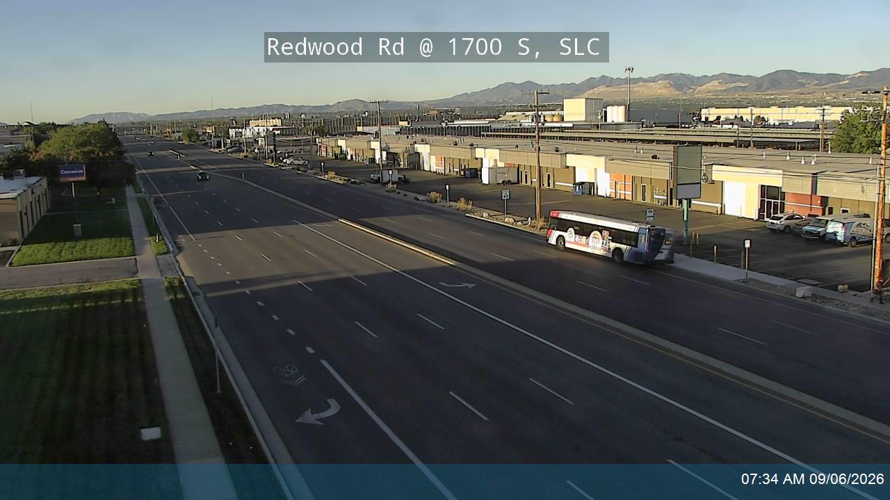 Redwood Rd / SR-68 @ 1700 S, SLC live camera view