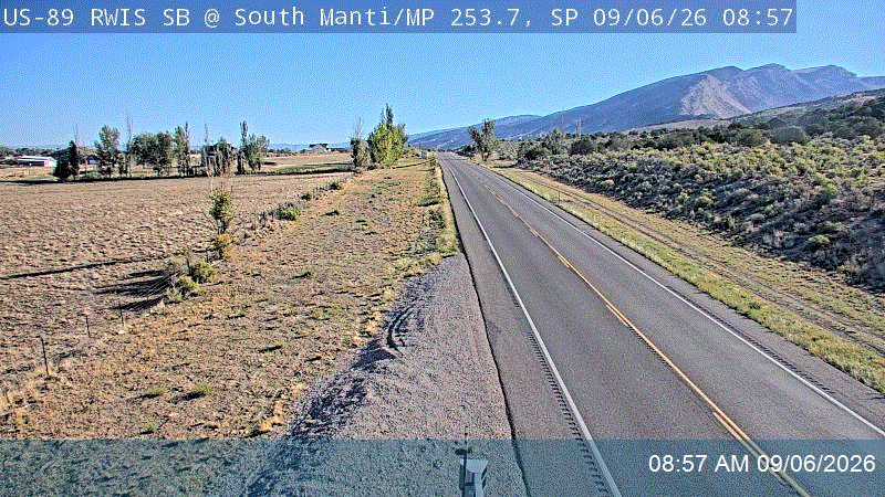US-89 RWIS SB @ Milepost 253.72, MTI live camera view